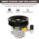 Power Steering Pump for Mercedes-Bens GL450 4.6L 4.7L, GL550 5.5L, ML350 3.0L 3.5L, ML550 5.5L, R350 3.5L, CL550, E350, E550, S550, CLS550 With OE Repace # 21-120