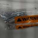 Reinforced 55" Wide Retractable Baby Gates for Doorways to Prevent Crawling Under, Outdoor Retractable Gate, Mesh Child Safety Gates for Toddlers, Indoor/Outdoor Baby Gate for Deck/Porch/Patio, White (33" Tall x 55" Wide With Reinforced Bar)