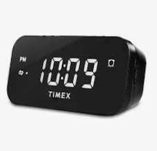 TIMEX Alarm Clock with USB Charging