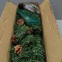 3 FT Small Christmas Tree with Lights, 12 Lighting Modes, Timer&Ornaments, Mini Fake Artificial Xmas Tree for Tabletop, Home, Office, Christmas Decoration Tree Decor