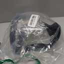 Super Protective Face Shield,Anti Fog Mask,Adult Clear Face Shield,Plastic Face Mask （Black）