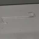 Wreath Hangers for Front Door,12" Clear Wreath Door Hanger,2 Pack Wreath Hanger Non Scratch Over The Door Hooks Easter Christmas Decorations Indoor Outdoor,Welcome Sign for Front Door Decor