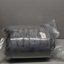 Bedsure Faux Fur Queen Comforter Set - Grey Fluffy Comforter Queen Size, Soft and Cozy Shaggy Winter Bedding Comforter Sets, Warm Luxury Fuzzy Bed Set 3 Pieces, 1 Comforter and 2 Pillowcases