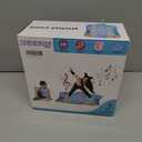 Dance Mat, Ocean-Themed Dance Game Toy Pad with LED Lights, Gift for Kids Girls 3-12, Adjustable Volume, Built-in Music, 5 Challenge Levels, Non-Slip & Foldable Rhythm Step Play Mat