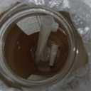 SIEROZUR 64 oz Glass Sports Water Bottle with Straw and Handle, Motivational Time Marker, Leakproof, Gym, Travel (Amber)