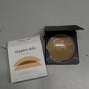 Nippies Nipple Covers for Women with Travel Case, Reusable Nipple Pasties with Skin-Safe Adhesive, Invisible Braless Solution under Clothing - Original Circle Covers, Caramel, Size 1 (Fits A-C Cups)