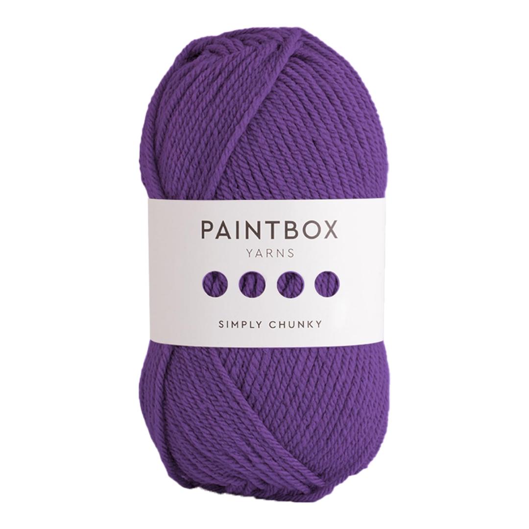 Paintbox Yarns Simply Chunky - Acrylic Yarn - 3.53oz / 100g, 149yds / 136m, 10pcs