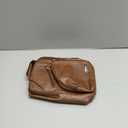 Seoky Rop Men's Sling Bag Small Chest Crossbody Shoulder Bag with USB Charging Port (Brown Leather)