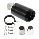 TBVECHI Motorcycle Carbon Fiber Exhaust Muffler