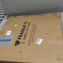 20x20 Picture Frame, Puzzle Frame for Wall, Black Picture Frame for 20 x 20 Square Picture Poster Photo, Wood Gallery Poster Frame