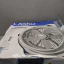 Lasko Wind Machine Fan, Air Circulator Fan with 3 Speeds, 20" Model 3300, Gray