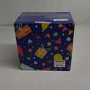 bUCLA 100Pieces Gold Plastic Dinner Plates - 10.25inch White and Gold Plates Disposable for Party - Ideal for Wedding, Thanksgiving & Daily Use