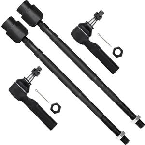 SCITOO 4pcs Front Suspension Kit Inner Tie Rod Outer Tie Rod End Fit 2000-2013 For Chevrolet Impala 2000-2007 Monte Carlo 1997-2004 For Buick Regal
