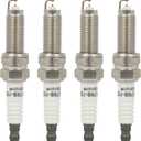 ECCPP Set of 4 Compatible with 2017-2020 for Alfa Romeo for Giulia,2018-2020 for Jeep for Wrangle #90219 Platinum Iridium Spark Plugs