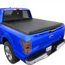 Tyger Auto T1 Soft Roll Up Truck Bed Tonneau Cover Compatible with 2015-2020 Ford F-150 | Styleside 5.5' Bed | TG-BC1F9029, Black