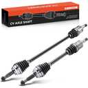 A-Premium Set of 2 Front CV Axle Shaft Assembly | Compatible with Toyota Corolla 2009-2018, Matrix 03-08 Manual, Matrix 09-13 & Pontiac Vibe 03-08 Manual, Vibe 09-10, L4 1.8L