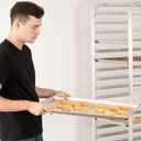 HARDURA Aluminum Baking Sheet Pan 18"L X 13"W X 1"H, 6Packs