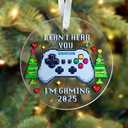 2 x Video Game Christmas Ornaments 2025, Gaming Ornament for Christmas Tree, Acrylic Hanging Decorations, Cute Handmade Holiday Decor Gifts for Gamers, Unique Home Accent, Gamer Gift Keepsake