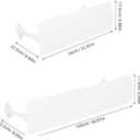 Retractable Air Vent Deflector, Universal Adjustable Air Conditioning Deflector Air Diverter Cover for Air Conditioning