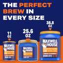 Maxwell House Breakfast Blend Mild Roast Ground Coffee, 25.6 oz Canister (EXP 03/03/26)