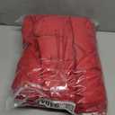 Fazhesici Red Blackout Velvet Curtains 84 inches Long Windows Rod Pocket Drapes with Tassels Soundproof Thermal Curtains for Living Room 2 Panels Set 52" x 84"