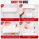 CAREGY 300 Pack Laminating Sheets, Holds 8.5 x 11 Inch Sheets,5 Mil Thermal Laminating Pouches,9 x 11.5 Inches Lamination Sheet Paper for Laminator, Clear, Letter Size, Office and School Supplies