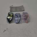 NSSIW Swim Goggles Swimming Kids-Goggles: Anti Fog No Leak with Nose Clip Earplugs for Girls Boys Youth 6-14 3 Pack (07 Black Gold & Navy Blue Clear & Pink Blue Clear)