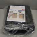 Folding Hand Truck 500lbs, Portable Heavy Duty Dolly Cart, 6 Wheels Collapsible Luggage Cart with 2 Elastic Ropes - Compact Trolley Cart for Easy Moving - Ideal Hand Cart for Travel and More (17, Black)