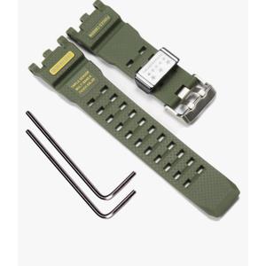 Resin Watch Strap Compatible with Casio G-shock GWG-2000 Mudmaster Men's Waterproof Replacement Bracelet Watchband