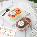 4 x MaxGear 2.5" Round Sticker Labels, for Inkjet or Laser Printer, Matte White Printable Labels Sheets, Strong Adhesive, Dries Quickly, Holds Ink Well, 30 Sheets, 360 Pcs