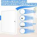 24" x 24" Metal Access Panel, 1MM Thickened Access Panel for Drywall, Aluminum Access Panel for Walls and Ceilings, Rust-Resistant and Easy-to-Install Drywall Access Panel