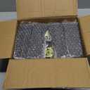 TURSTIN Set of 8 Furniture Legs 6 Inch Square Solid Wood Couch Legs Replacement Sofa Legs Mid Century Furniture Feet for Armchair Bed Dresser Cabinet Include Installation Hardware, Black