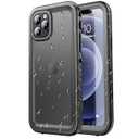 SPORTLINK for iPhone 12 Pro Max Case - IP68 Waterproof Military Protective Full Body Heavy Duty Shockproof 360 Sealed Dustproof with Camera Screen Protector Cover for i Phone 12 Pro Max 6.7" Black
