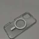 OtterBox iPhone 15 Pro MAX (Only) Symmetry Series Clear Case - Stardust (Clear/Silver), Snaps to MagSafe, Ultra-Sleek, Raised Edges Protect Camera & Screen