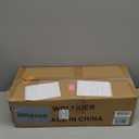 Seenelling Bendable Christmas Tree Whimsical Christmas Pre-Lit Lime Green Stole Bent Top Artificial Xmas Tree Decorations with LED Lights Ornament Bag(7.5ft)