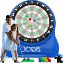 6.5ft Giant Inflatable Golf Dart Board with Air Pump & 20+ Games - Includes Game Manuals, Perfect Inflatable Games for Family Party, Giant Outdoor Yard Games, Backyard Golf Games, Carnival Games
