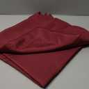 sancua 2 Pack Burgundy Tablecloth 54 x 54 Inch, Stain and Wrinkle Resistant Square Table Cloth - Washable Polyester Table Cover for Dining Tables, Buffet Parties and Camping