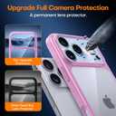 3 x TAURI for iPhone 17 Pro Case, Full Camera Protection with Screen Protector, Anti-Yellowing Military-Grade Protection Shockproof Slim Phone Case for iPhone 17 Pro, Pink