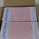 Guest Check Pads EP-3632-1 (20 Pads), Total 1000 Pink Waitress Notepad, Server Order Pads