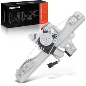 A-Premium Electric Power Window Regulator with Motor Compatible with Chevrolet Sonic 2012-2019 Sedan Hatchback Rear Left Driver Side