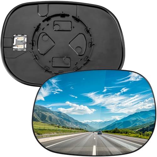 LOIYLLEN Driver Side Mirror Replacement for Dodge Ram 1500 2500 3500 1998-2003, Durango 1998 1999 2000 2001 2002 2003 2004 - Left Side Mirror Glass, Rear View Mirrors Glass with Power Heated