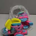 Fun Roll Beginner Roller Skates by Roller Derby, Adjustable Sizing, Skates for Kids, Toddlers, Boys, Girls (Small (7-11), Ice Cream)