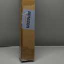 LETAU Cordless Wood Window Shades Blinds, Roman Bamboo Patio, Blinds, Window Shade, Almond Brown, 27" W x 64" L
