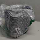 12-pack Small Plastic Tray, Desktop Storage Trays, Grey