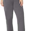 JUST My Size Womens Plus Size EcoSmart Sweatpants (28, Slate Heather)