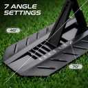 Golf Alignment Stick Holder, Golf Swing Trainer Training Aid, Adjustable Golf Posture Corrector, Portable Golf Swing Correction Equipment for Indoor & Outdoor Practice for Men Women Beginners