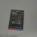 NEIKO 11402A Stubby Drill Bit Set for Metal, 5 Piece 1/4" Quick Change Hex Shank, M2 High Speed Steel for Quick Change, Chucks and Drives Drill Bit Holder Included, Hex Shank Drill Bit Set