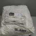 Heated Blanket Full Size with 1/2/4/6/8 Hours Auto-Off 10 Heat Level, 62'' * 84'' Cozy Faux Rabbit Fur Bubble Electric Blanket with Overheat Protection (White)