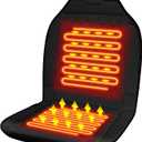 Heated Seat Covers 1 Minute Rapid Heating Seat Cushion,UL Listed,Black Seat Warmer for Winter.