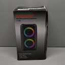 Karaoke Machine for Adults and Kids,Peski Portable Bluetooth Speaker with 1 Wireless Microphone and 1 Wired Mic,Rechargeable Powered Dj/PA Speaker System with TF Card,AUX in,REC,TWS for Birthday Party